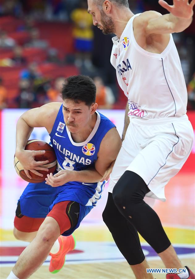 (SP)CHINA-FOSHAN-BASKETBALL-FIBA WORLD CUP-GROUP D-SERBIA VS THE PHILIPPINES (CN)