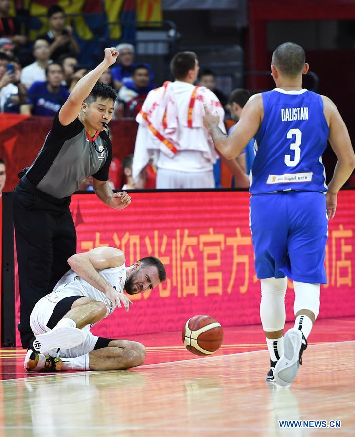 (SP)CHINA-FOSHAN-BASKETBALL-FIBA WORLD CUP-GROUP D-SERBIA VS THE PHILIPPINES (CN)