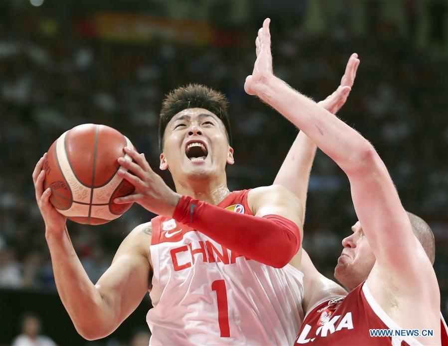 (SP)CHINA-BEIJING-BASKETBALL-FIBA WORLD CUP-GROUP A-CHN VS POL(CN)