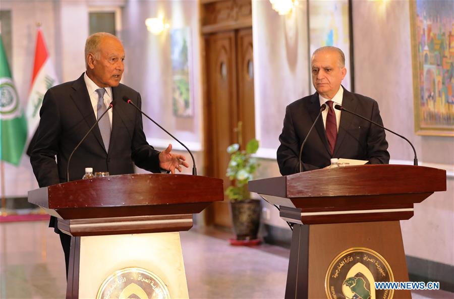 IRAQ-BAGHDAD-ARAB LEAGUE-CHIEF-VISIT
