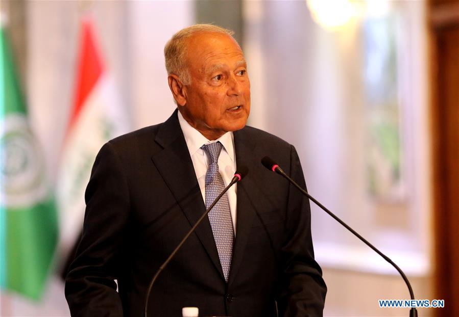 IRAQ-BAGHDAD-ARAB LEAGUE-CHIEF-VISIT