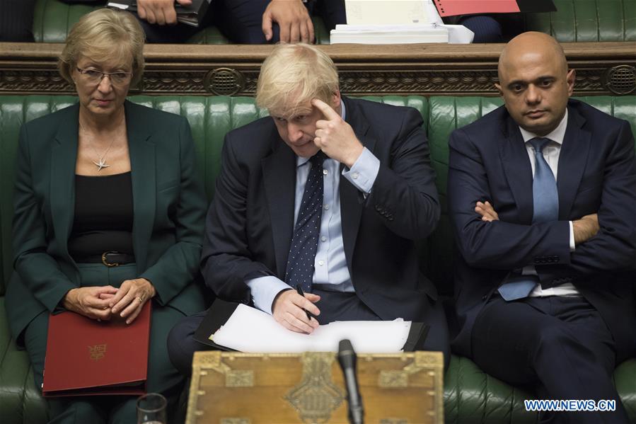 BRITAIN-LONDON-PARLIAMENT-BREXIT VOTE