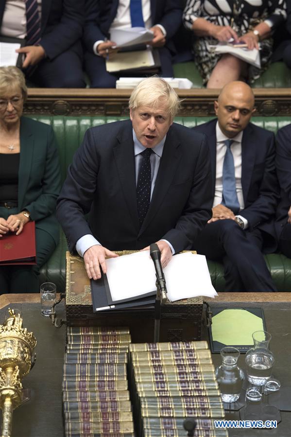 BRITAIN-LONDON-PARLIAMENT-BREXIT VOTE