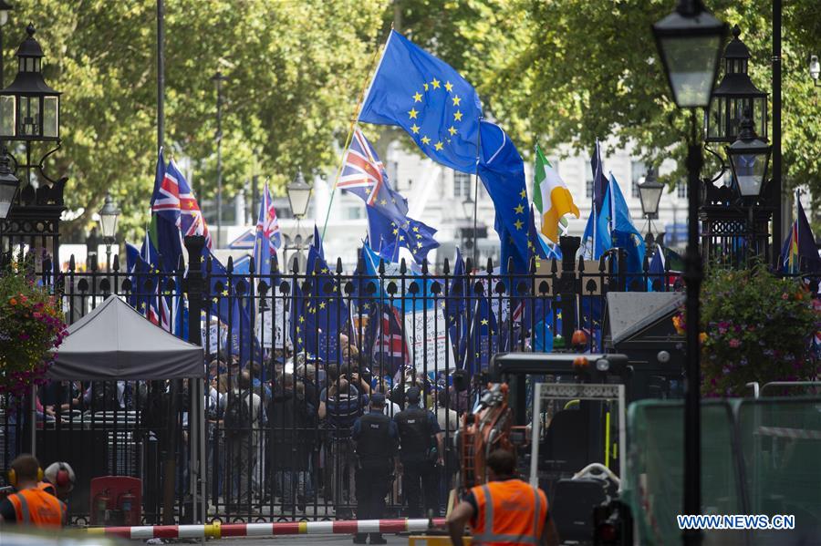 BRITAIN-LONDON-ANTI BREXIT-DEMONSTRATION