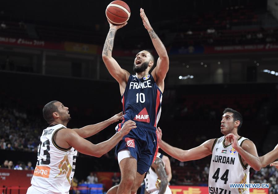 (SP)CHINA-SHENZHEN-BASKETBALL-FIBA WORLD CUP-GROUP G-JOR VS FRA (CN)