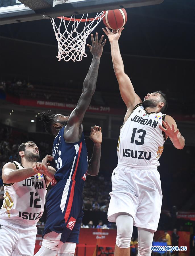 (SP)CHINA-SHENZHEN-BASKETBALL-FIBA WORLD CUP-GROUP G-JOR VS FRA (CN)