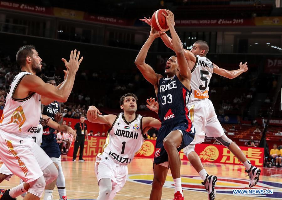 (SP)CHINA-SHENZHEN-BASKETBALL-FIBA WORLD CUP-GROUP G-JOR VS FRA (CN)