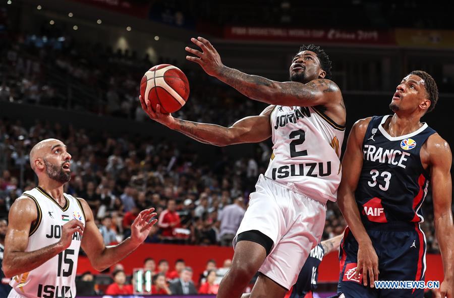 (SP)CHINA-SHENZHEN-BASKETBALL-FIBA WORLD CUP-GROUP G-JOR VS FRA (CN)