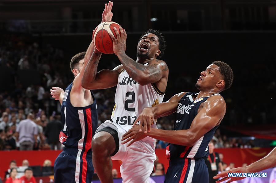 (SP)CHINA-SHENZHEN-BASKETBALL-FIBA WORLD CUP-GROUP G-JOR VS FRA (CN)