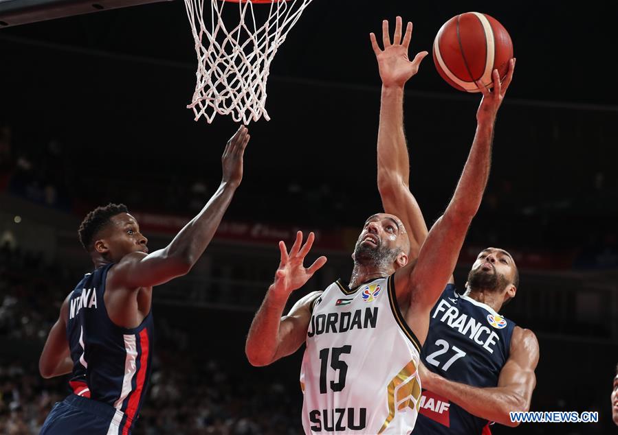 (SP)CHINA-SHENZHEN-BASKETBALL-FIBA WORLD CUP-GROUP G-JOR VS FRA (CN)