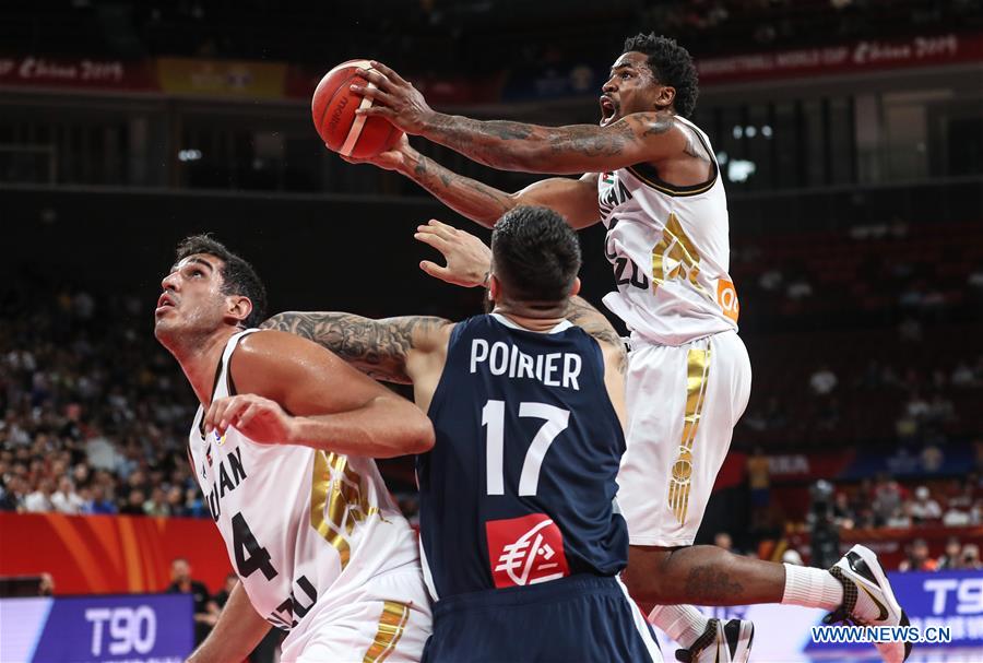 (SP)CHINA-SHENZHEN-BASKETBALL-FIBA WORLD CUP-GROUP G-JOR VS FRA (CN)