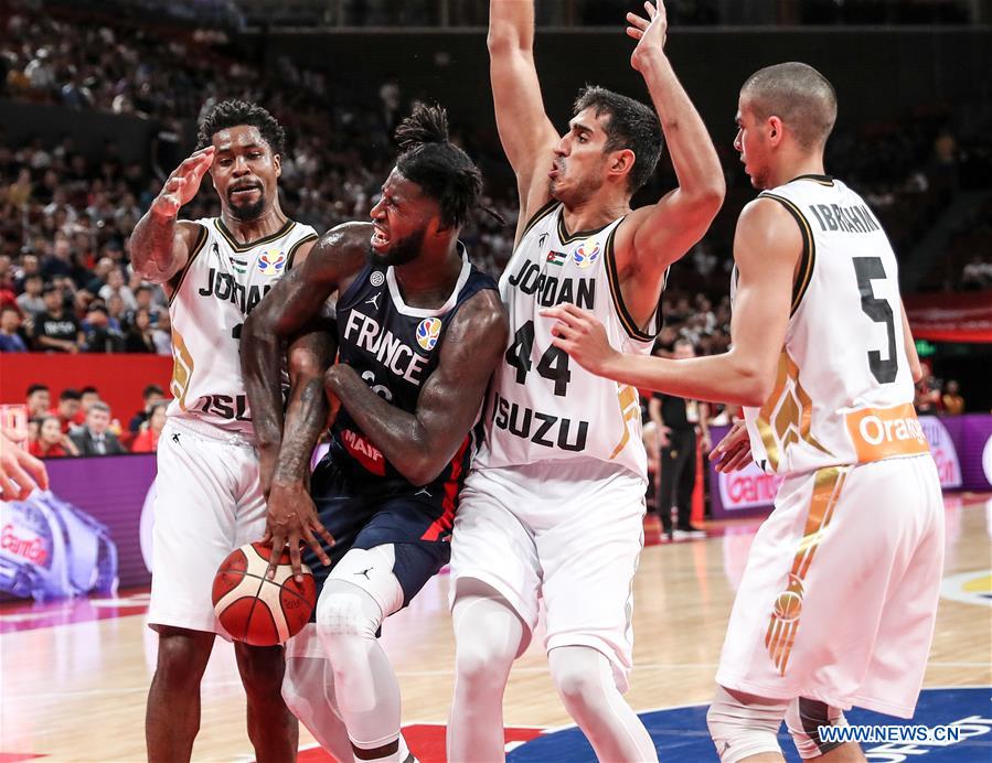 (SP)CHINA-SHENZHEN-BASKETBALL-FIBA WORLD CUP-GROUP G-JOR VS FRA (CN)