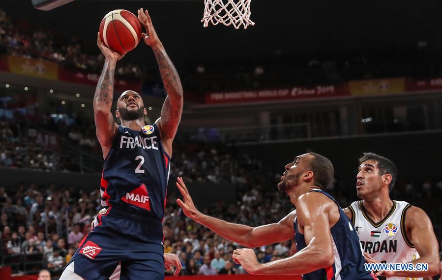 (SP)CHINA-SHENZHEN-BASKETBALL-FIBA WORLD CUP-GROUP G-JOR VS FRA (CN)