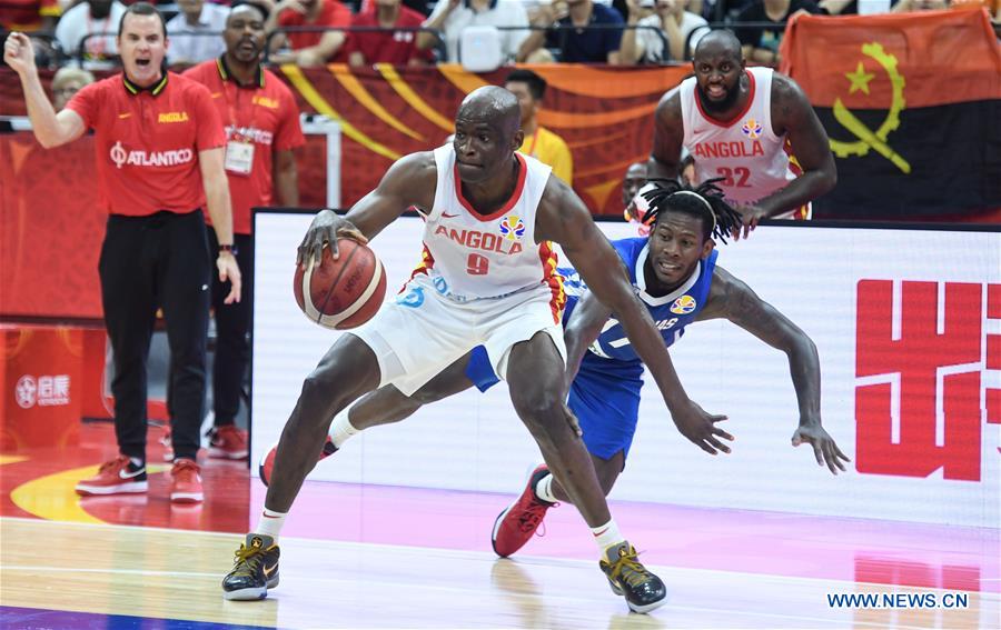 (SP)CHINA-FOSHAN-BASKETBALL-FIBA WORLD CUP-GROUP D-PHI VS ANG (CN)