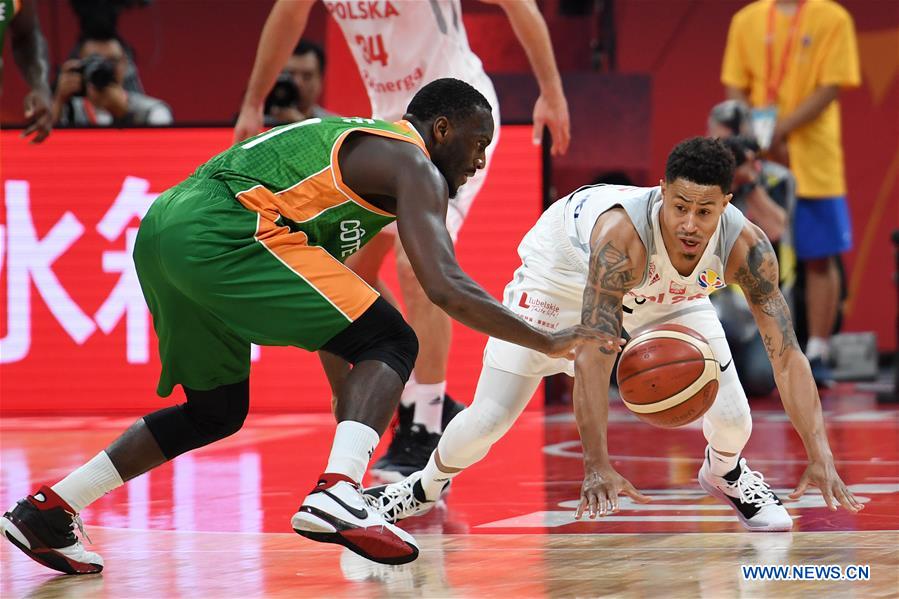 (SP)CHINA-BEIJING-BASKETBALL-FIBA WORLD CUP-GROUP A-CIV VS POL (CN)
