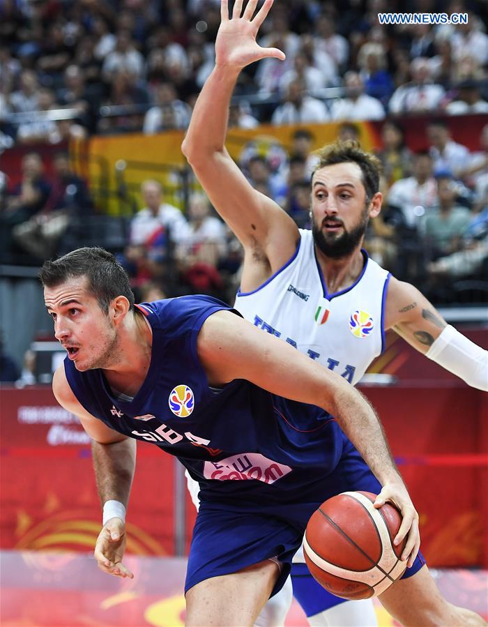 (SP)CHINA-FOSHAN-BASKETBALL-FIBA WORLD CUP-GROUP D-ITALY VS SERBIA (CN)