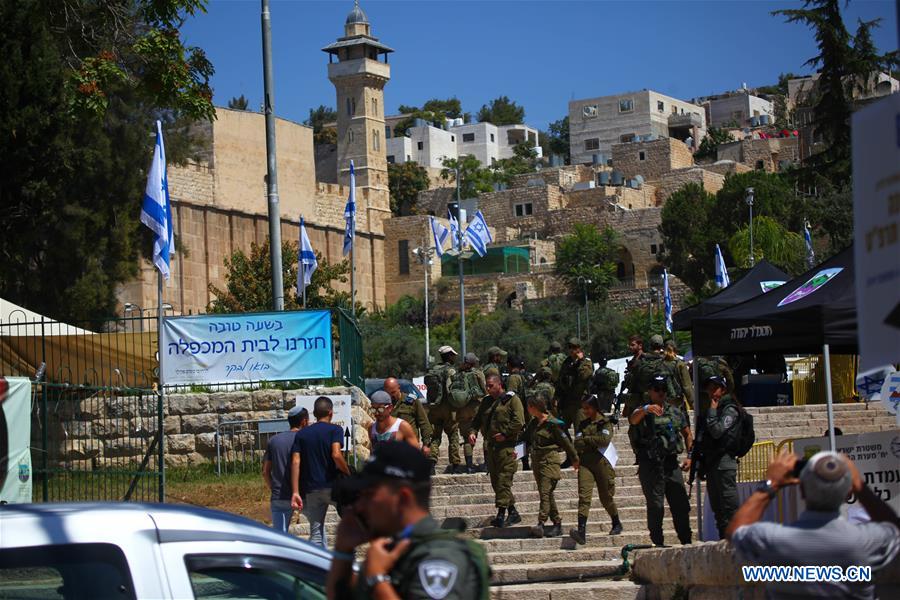 MIDEAST-HEBRON-ISRAEL-PM-VISIT