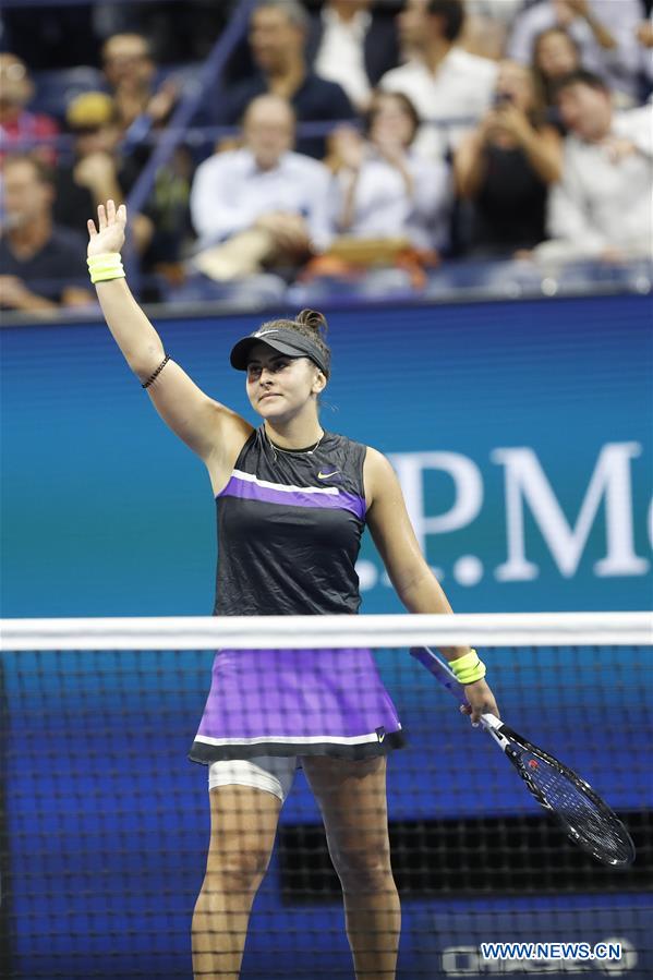 (SP)US-NEW YORK-TENNIS-US OPEN-WOMEN'S SINGLES-QUARTERFINAL