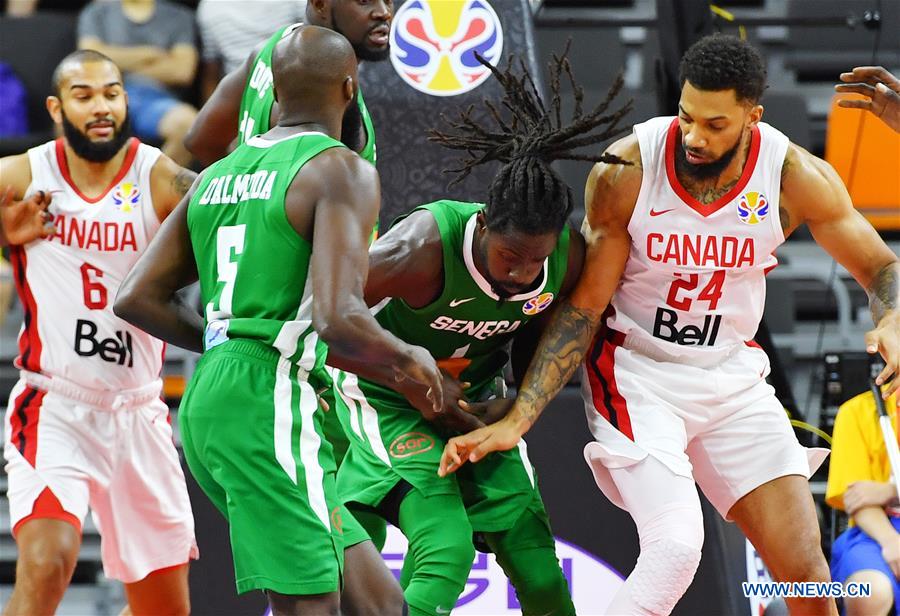 (SP)CHINA-DONGGUAN-BASKETBALL-FIBA WORLD CUP-GROUP H-SENEGAL VS CANADA (CN)