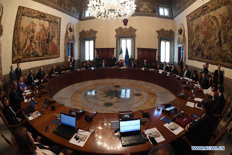 ITALY-ROME-NEW MINISTERS-SWORN IN
