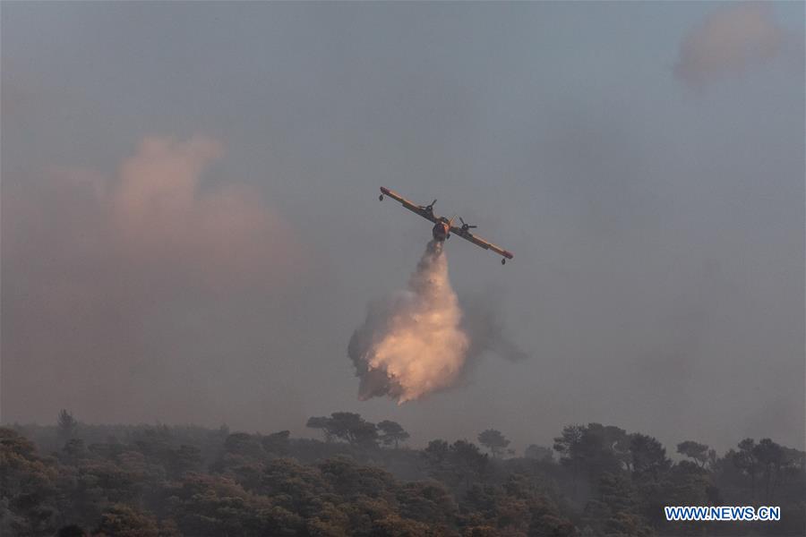 GREECE-ATHENS-WILDFIRE