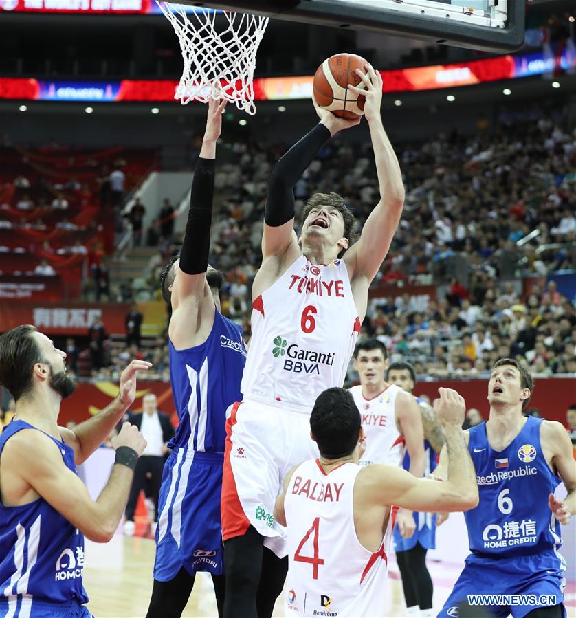 (SP)CHINA-SHANGHAI-BASKETBALL-FIBA WORLD CUP-GROUP E-TURKEY VS CZECH REPUBLIC (CN)