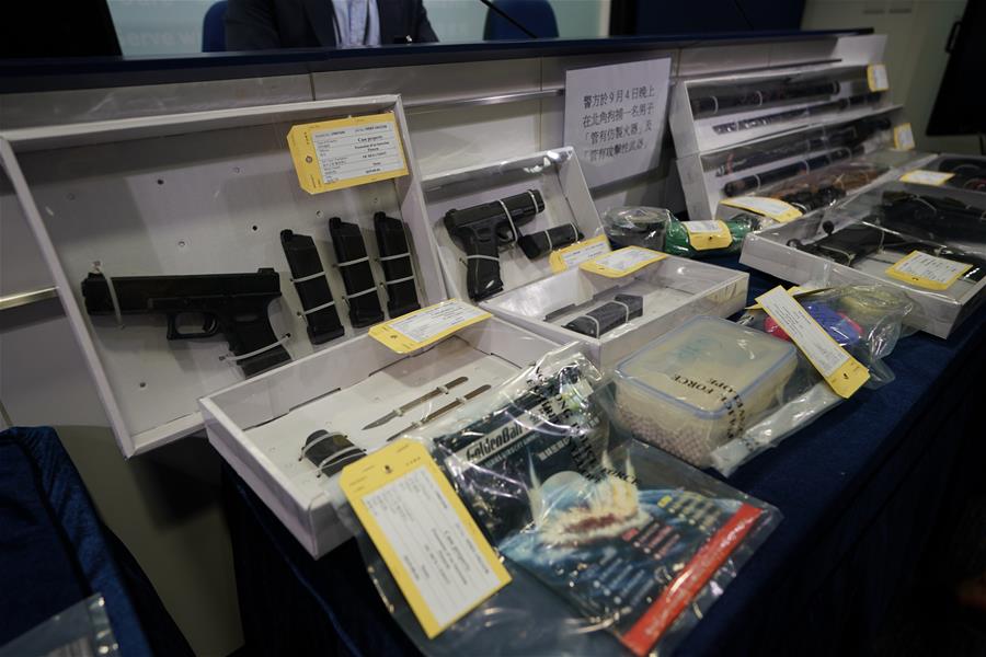 CHINA-HONG KONG-POLICE-MEDIA BRIEFING-ARREST (CN)