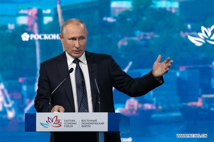 RUSSIA-VLADIVOSTOK-EASTERN ECONOMIC FORUM