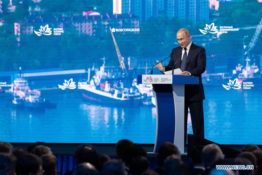 RUSSIA-VLADIVOSTOK-EASTERN ECONOMIC FORUM