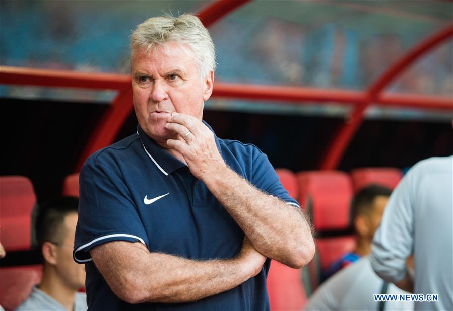 (SP)CHINA-HUANGSHI-FOOTBALL-CFA TEAM CHINA INTERNATIONAL FRIENDLY MATCH-CHN VS DPRK