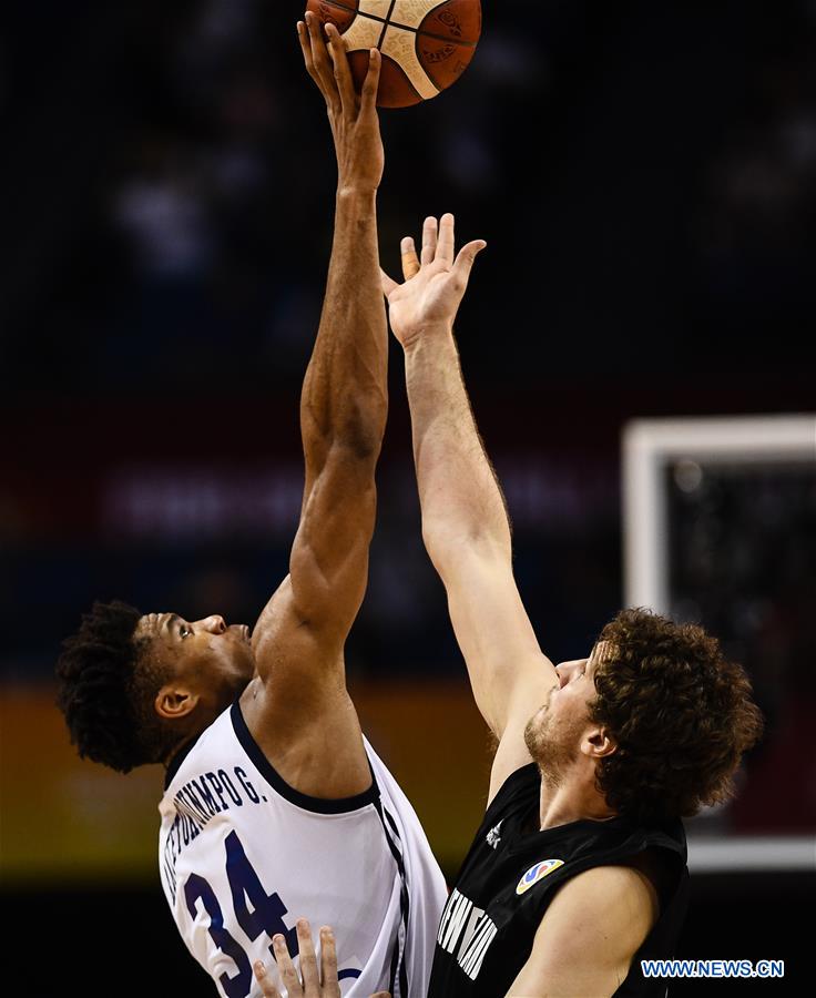 (SP)CHINA-NANJING-BASKETBALL-FIBA WORLD CUP-GROUP F-GRE VS NZL(CN)