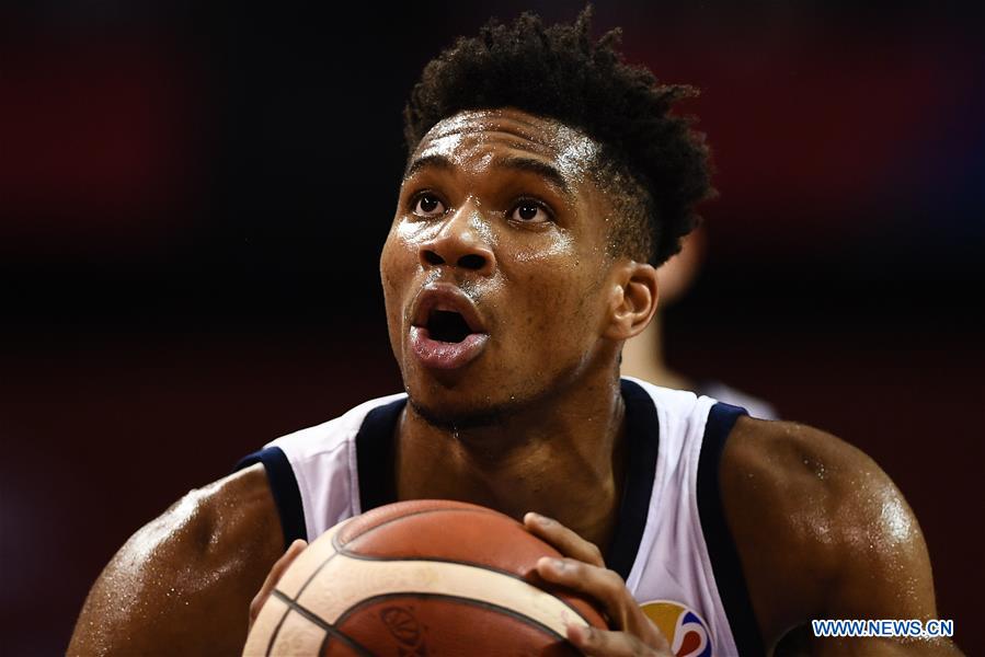 (SP)CHINA-NANJING-BASKETBALL-FIBA WORLD CUP-GROUP F-GRE VS NZL(CN)