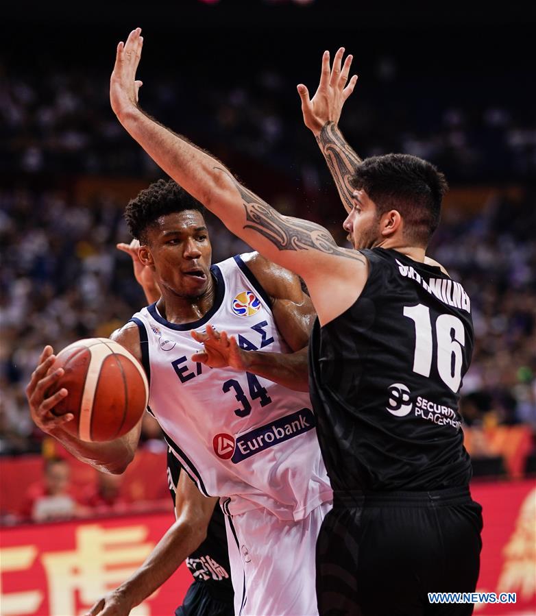 (SP)CHINA-NANJING-BASKETBALL-FIBA WORLD CUP-GROUP F-GRE VS NZL(CN)