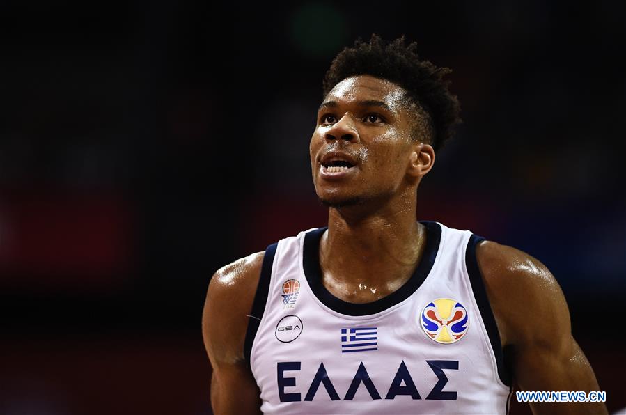 (SP)CHINA-NANJING-BASKETBALL-FIBA WORLD CUP-GROUP F-GRE VS NZL(CN)