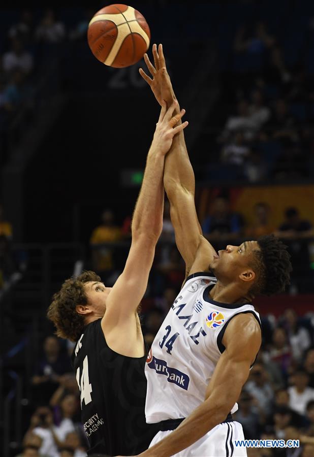 (SP)CHINA-NANJING-BASKETBALL-FIBA WORLD CUP-GROUP F-GRE VS NZL(CN)