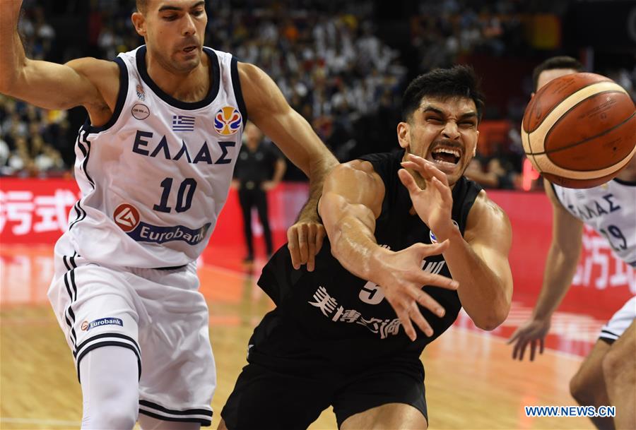 (SP)CHINA-NANJING-BASKETBALL-FIBA WORLD CUP-GROUP F-GRE VS NZL(CN)