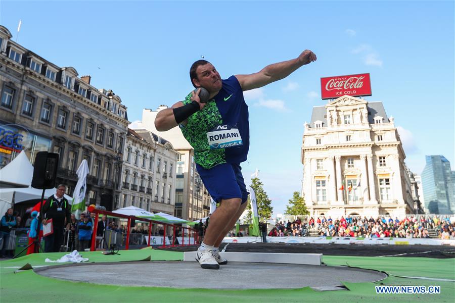 (SP)BELGIUM-BRUSSELS-ATHLETICS-IAAF DIAMOND LEAGUE-MEN'S SHOTPUT