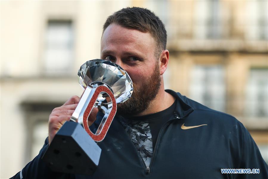 (SP)BELGIUM-BRUSSELS-ATHLETICS-IAAF DIAMOND LEAGUE-MEN'S SHOTPUT