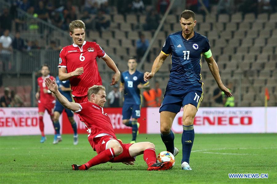 (SP)BOSNIA AND HERZEGOVINA-ZENICA- UEFA EURO 2020 QUALIFICATION-BOSNIA AND HERZEGOVINA VS LIECHTENSTEIN
