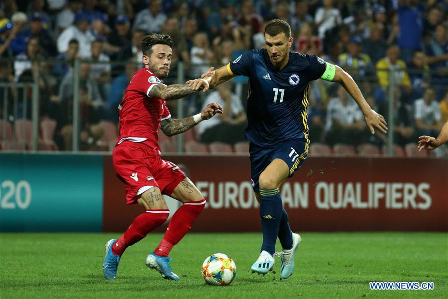 (SP)BOSNIA AND HERZEGOVINA-ZENICA- UEFA EURO 2020 QUALIFICATION-BOSNIA AND HERZEGOVINA VS LIECHTENSTEIN