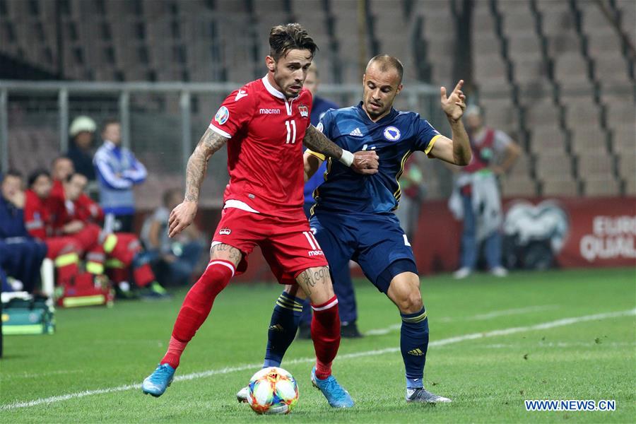 (SP)BOSNIA AND HERZEGOVINA-ZENICA- UEFA EURO 2020 QUALIFICATION-BOSNIA AND HERZEGOVINA VS LIECHTENSTEIN
