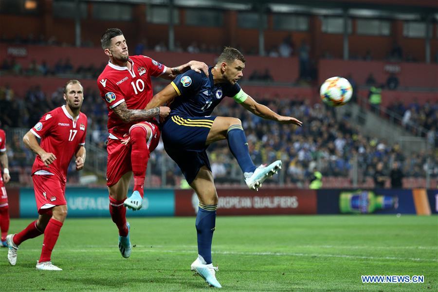 (SP)BOSNIA AND HERZEGOVINA-ZENICA- UEFA EURO 2020 QUALIFICATION-BOSNIA AND HERZEGOVINA VS LIECHTENSTEIN