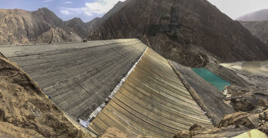 Hydro dam built to tame Yarkant River in Xinjiang   - Xinhua | English.news.cn