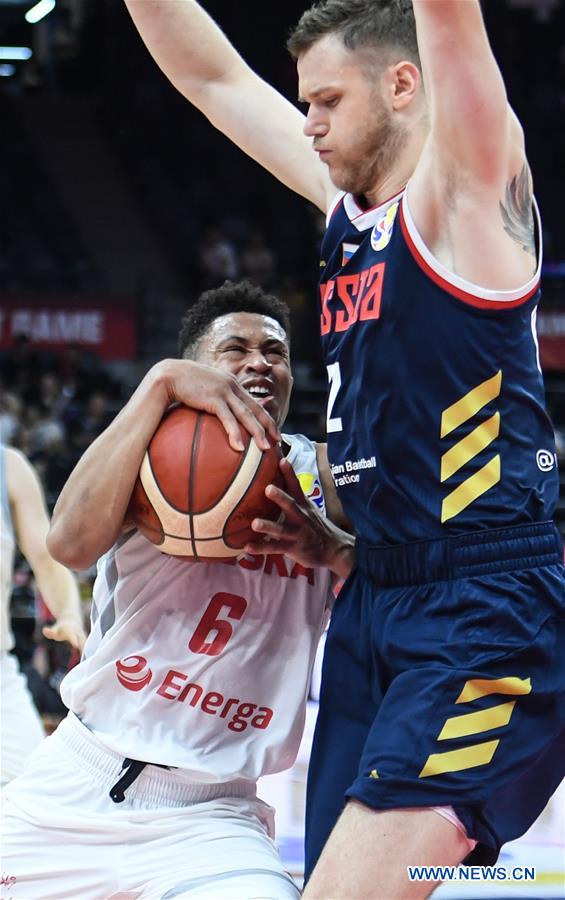 (SP)CHINA-FOSHAN-BASKETBALL-FIBA WORLD CUP-GROUP I-POL VS RUS (CN)