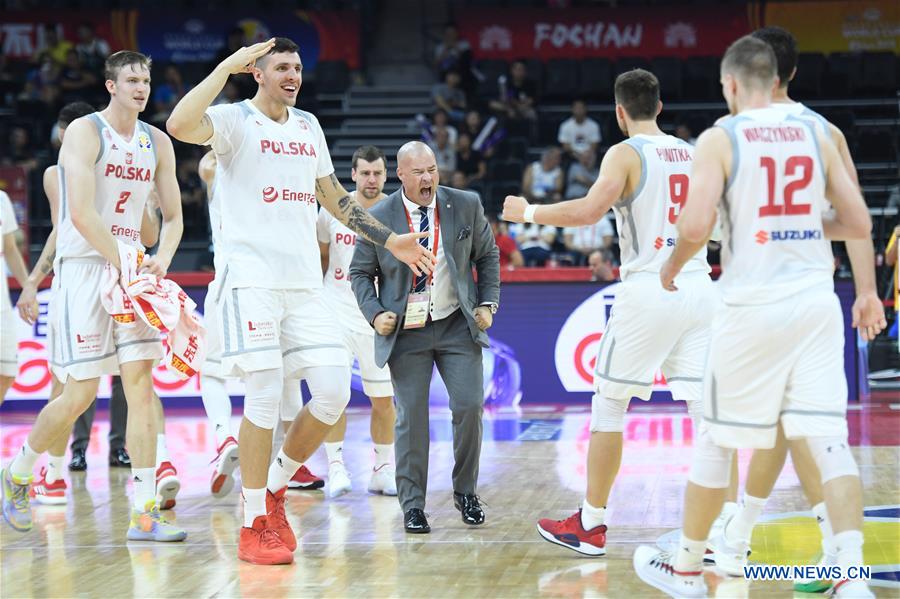 (SP)CHINA-FOSHAN-BASKETBALL-FIBA WORLD CUP-GROUP I-POL VS RUS (CN)