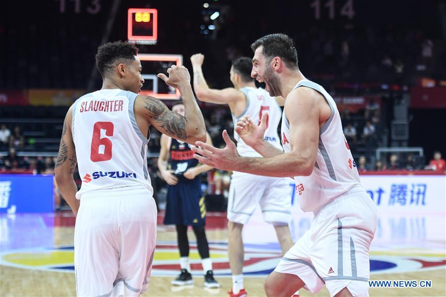 (SP)CHINA-FOSHAN-BASKETBALL-FIBA WORLD CUP-GROUP I-POL VS RUS (CN)