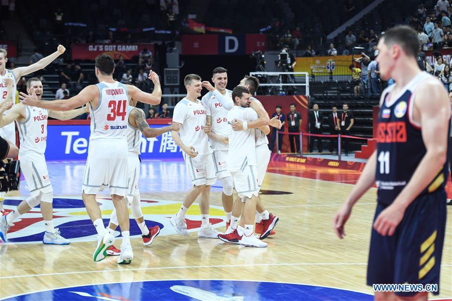 (SP)CHINA-FOSHAN-BASKETBALL-FIBA WORLD CUP-GROUP I-POL VS RUS (CN)