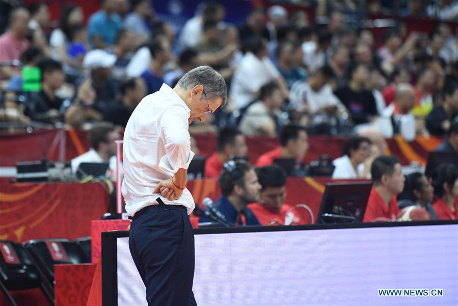 (SP)CHINA-FOSHAN-BASKETBALL-FIBA WORLD CUP-GROUP I-POL VS RUS (CN)
