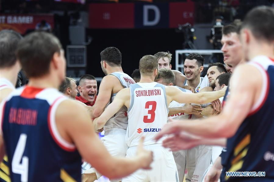 (SP)CHINA-FOSHAN-BASKETBALL-FIBA WORLD CUP-GROUP I-POL VS RUS (CN)