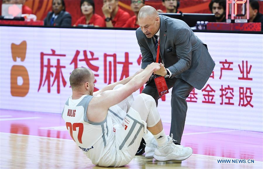 (SP)CHINA-FOSHAN-BASKETBALL-FIBA WORLD CUP-GROUP I-POL VS RUS (CN)